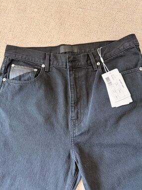 Helmut Lang Men's Black Monochrome Straight Jeans